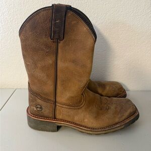 Men’s Double H Western Jadon Work Boots Size 10.5 D